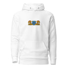 Sicilian Tile Motif Embroidered Hoodie - The Global Wanderer