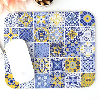 Sicilian Tile Mouse Pad - The Global Wanderer