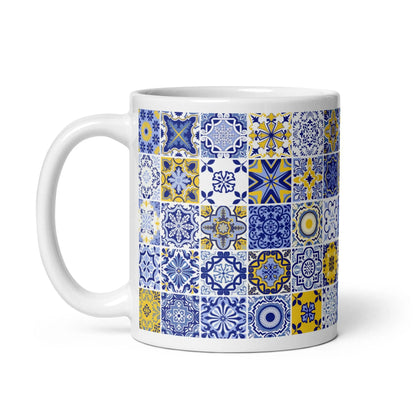 Sicilian Tile Mug - The Global Wanderer