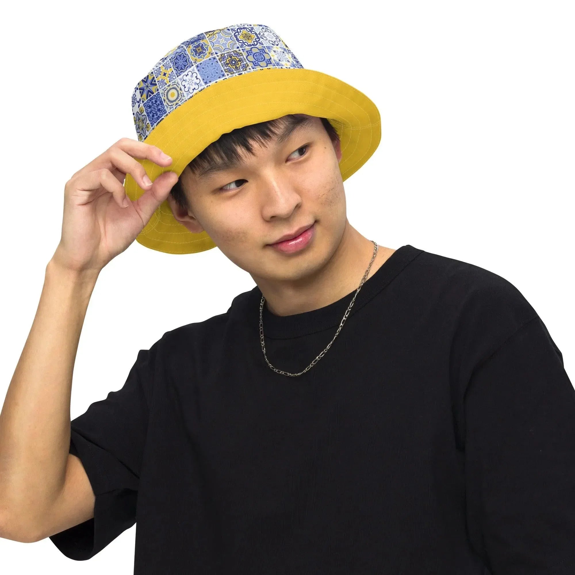 Sicilian Tile Reversible Bucket Hat | Globally Inspired 