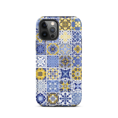 Sicilian Tile Tough MagSafe iPhone® Case - The Global Wanderer