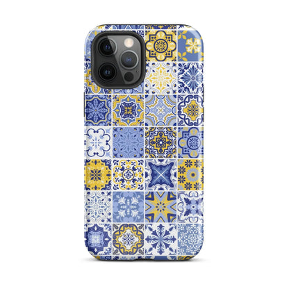 Sicilian Tile Tough MagSafe iPhone® Case - The Global Wanderer