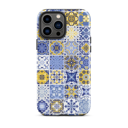 Sicilian Tile Tough MagSafe iPhone® Case - The Global Wanderer