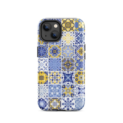 Sicilian Tile Tough MagSafe iPhone® Case - The Global Wanderer