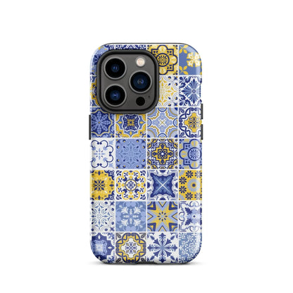 Sicilian Tile Tough MagSafe iPhone® Case - The Global Wanderer