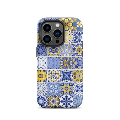 Sicilian Tile Tough MagSafe iPhone® Case - The Global Wanderer