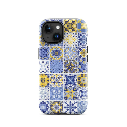 Sicilian Tile Tough MagSafe iPhone® Case - The Global Wanderer