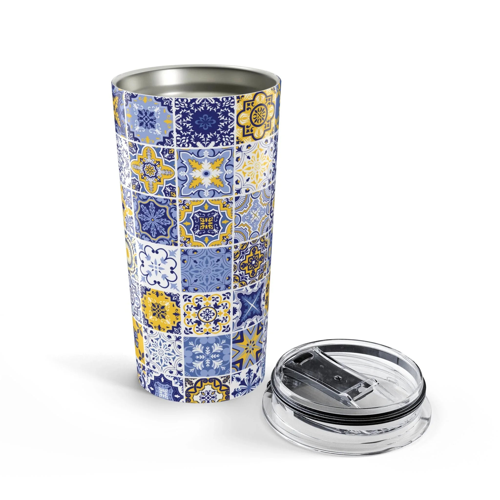 Sicilian Tile Tumbler - The Global Wanderer