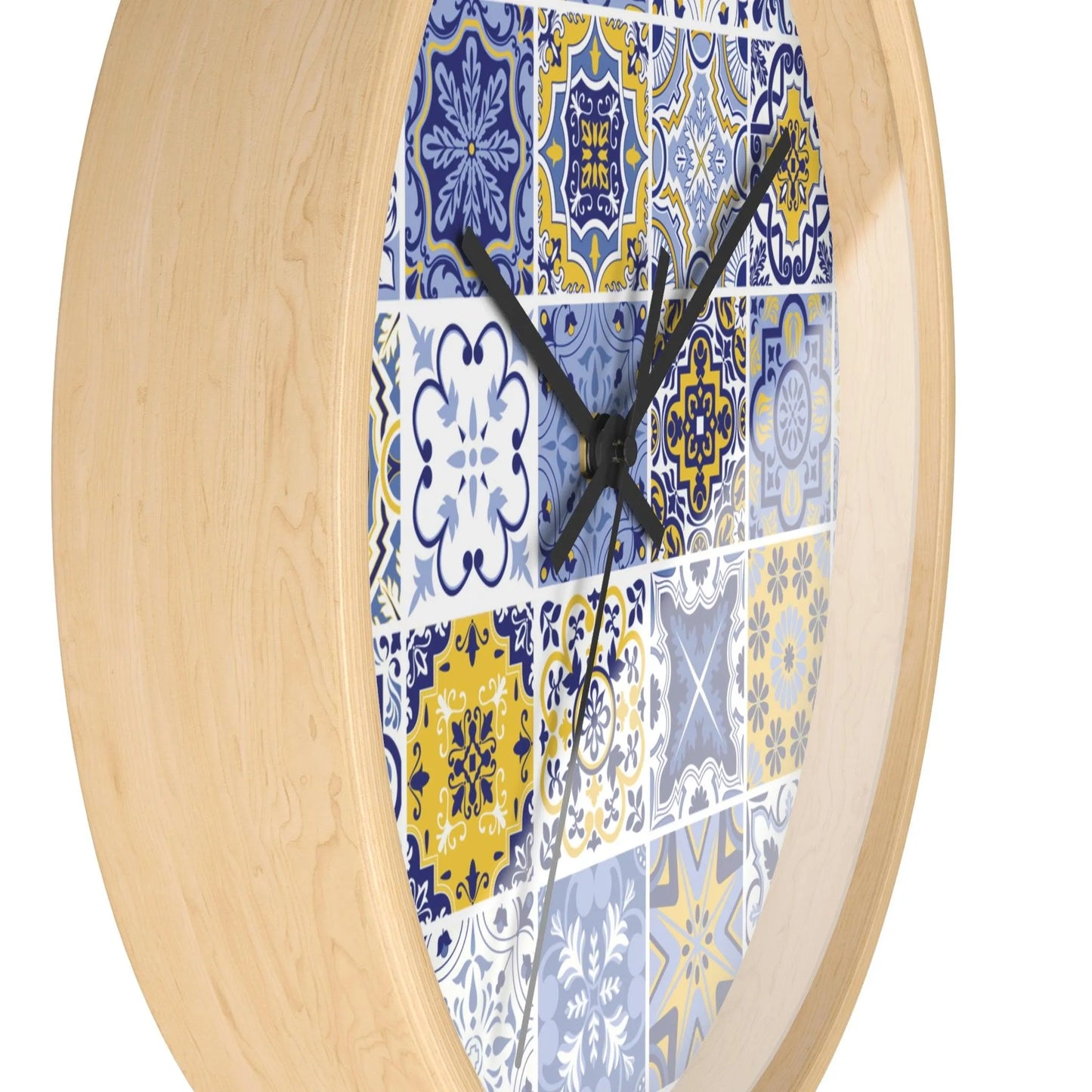 Sicilian Tile Wall Clock - The Global Wanderer