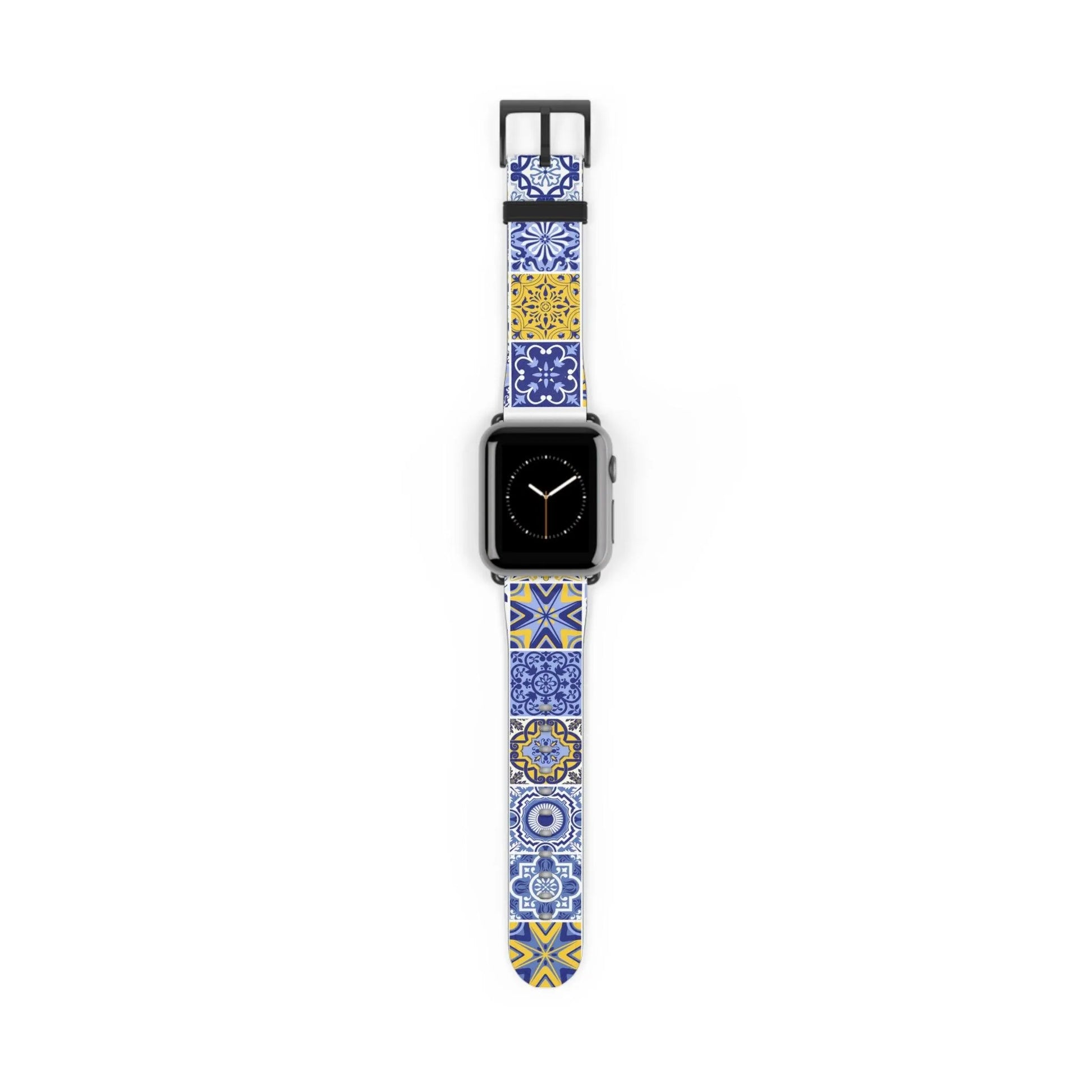 Sicilian Tile Watch Band - The Global Wanderer