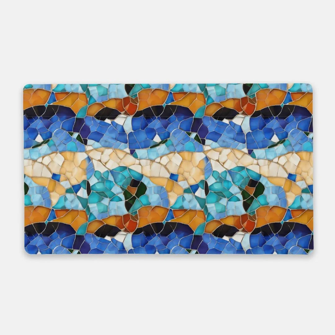 Sitges Tilewave Mosaic Desk Mat - The Global Wanderer