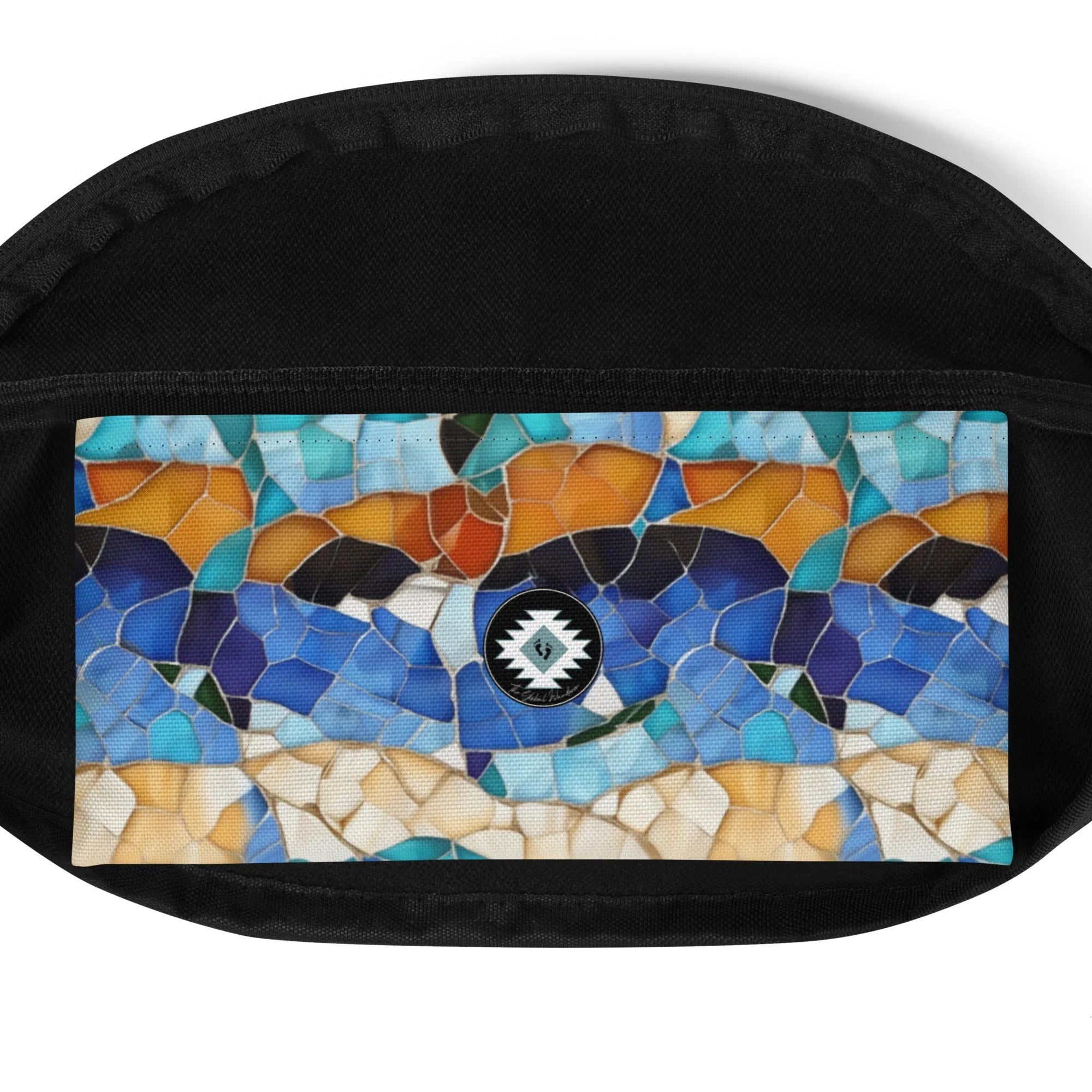 Sitges Tilewave Mosaic Fanny Pack - The Global Wanderer