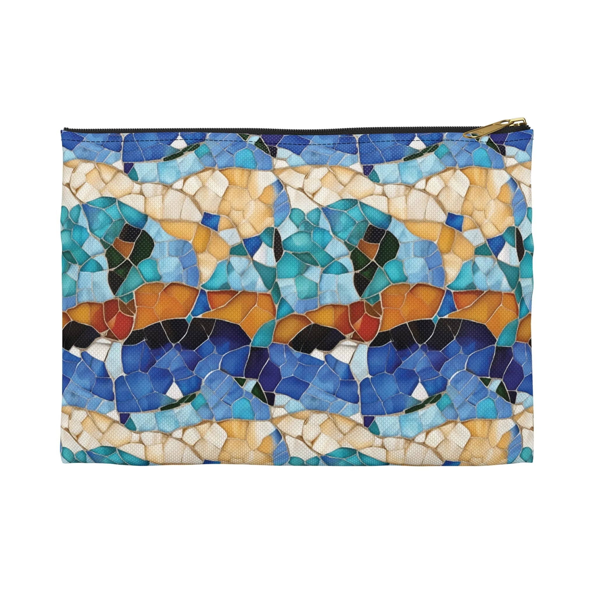 Sitges Tilewave Mosaic Flat Pouch - The Global Wanderer