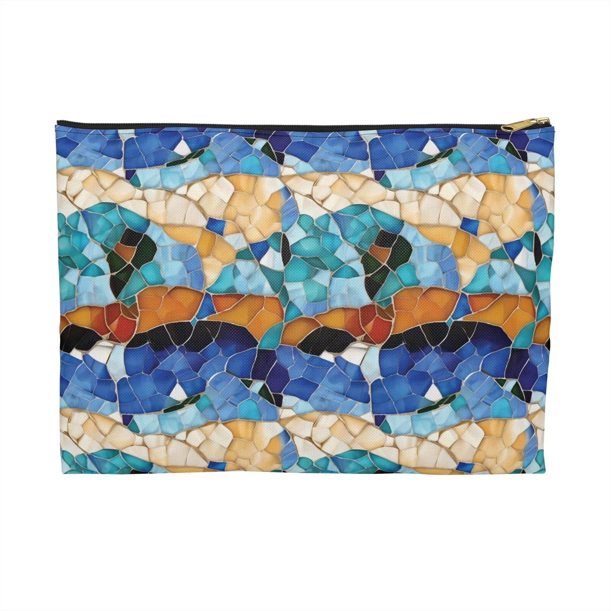 Sitges Tilewave Mosaic Flat Pouch - The Global Wanderer