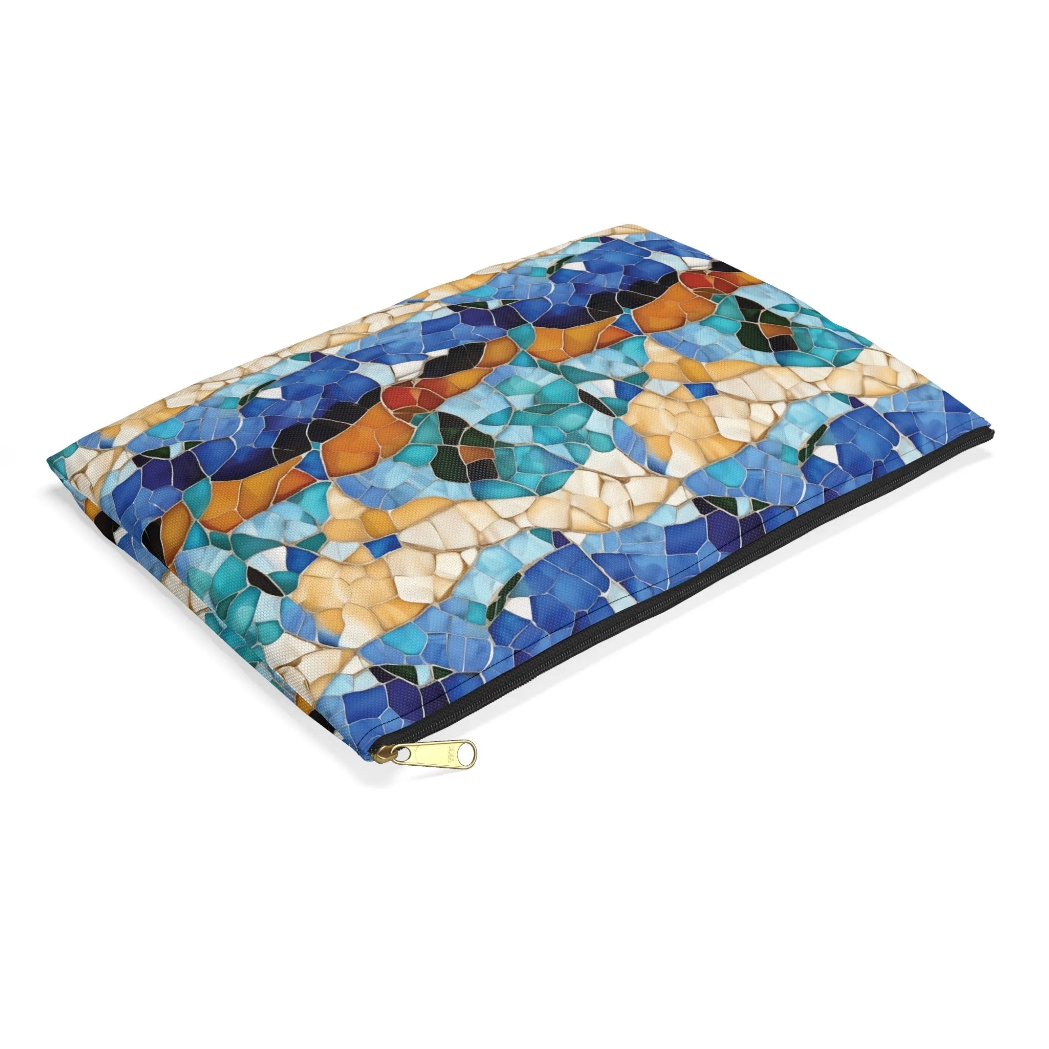 Sitges Tilewave Mosaic Flat Pouch - The Global Wanderer