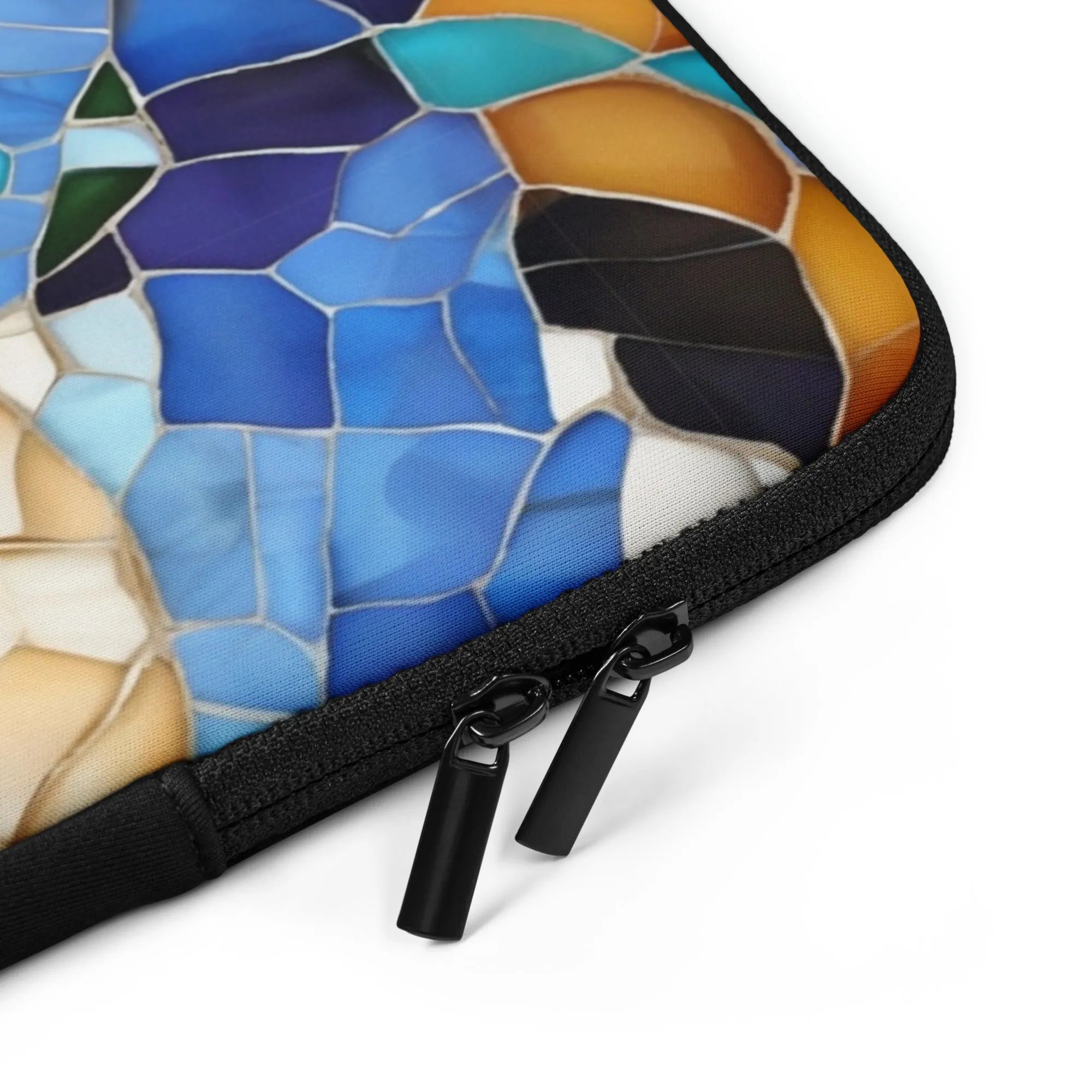 Sitges Tilewave Mosaic Laptop Case - The Global Wanderer