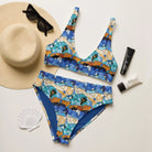 Sitges Tilewave Mosaic Recycled High-Waisted Bikini - The Global Wanderer