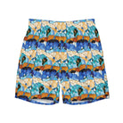 Sitges Tilewave Mosaic Recycled Swim Trunks - The Global Wanderer