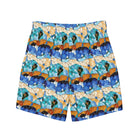 Sitges Tilewave Mosaic Recycled Swim Trunks - The Global Wanderer
