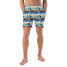Sitges Tilewave Mosaic Recycled Swim Trunks - The Global Wanderer
