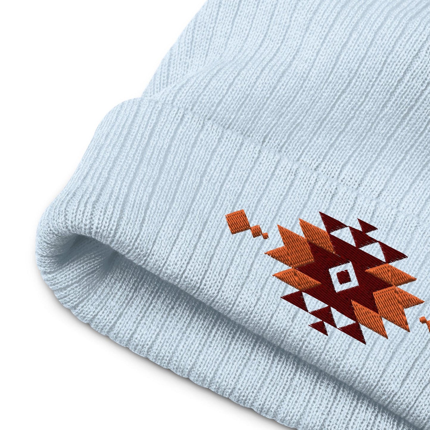 Southwestern Embroidered Beanie - The Global Wanderer