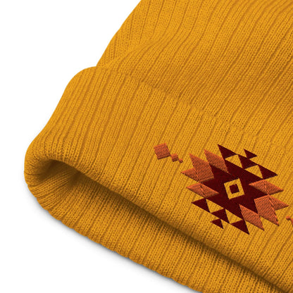 Southwestern Embroidered Beanie - The Global Wanderer