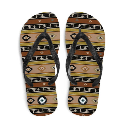 Southwestern Print Flip Flops - The Global Wanderer