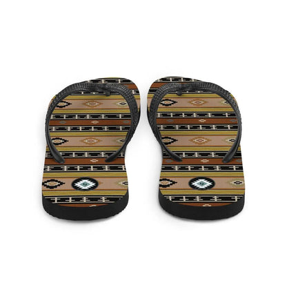 Southwestern Print Flip Flops - The Global Wanderer