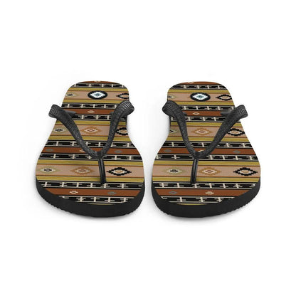 Southwestern Print Flip Flops - The Global Wanderer