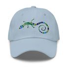 Spanish Mosaic Lizard Embroidered Dad Hat - The Global Wanderer