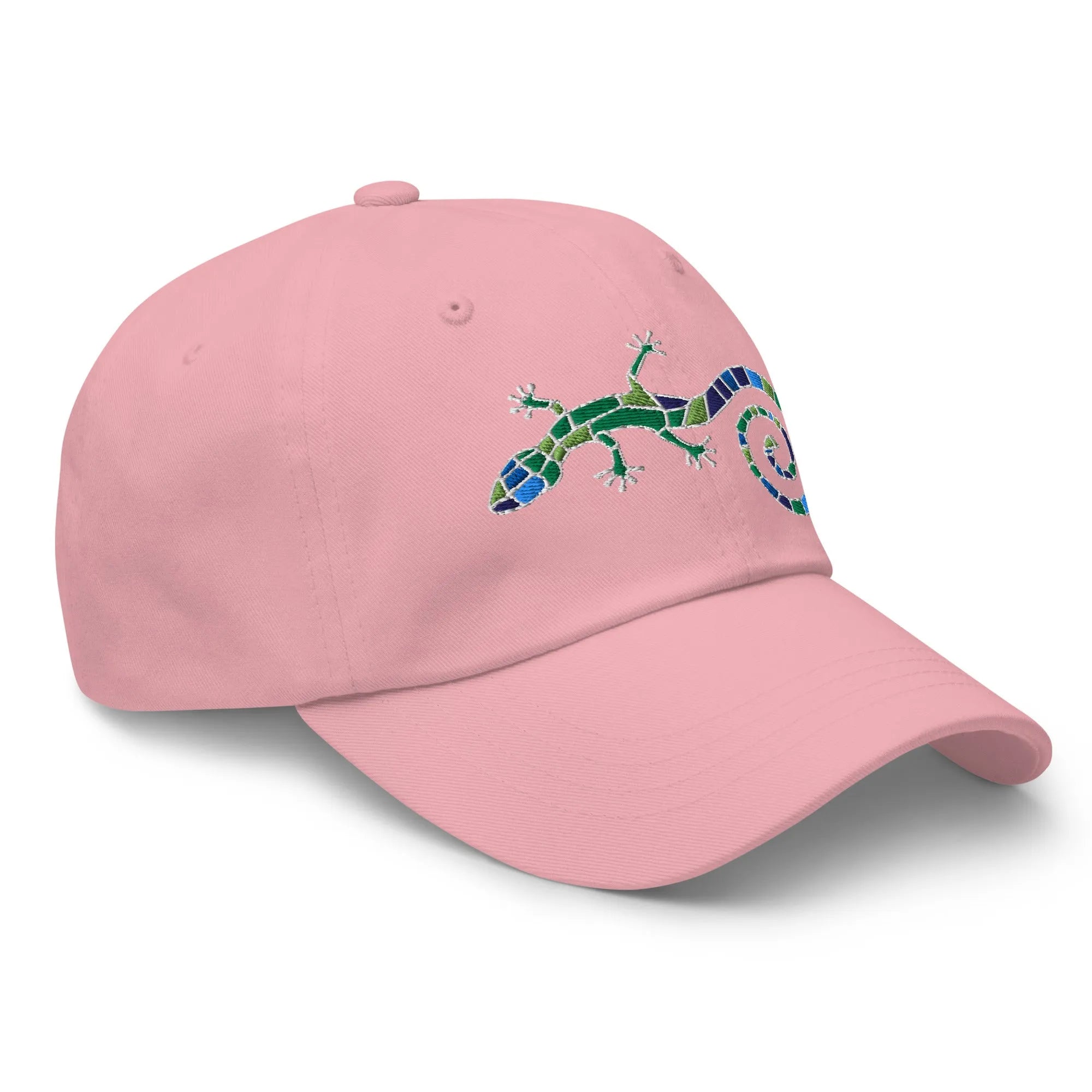 Spanish Mosaic Lizard Embroidered Dad Hat - The Global Wanderer