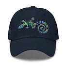 Spanish Mosaic Lizard Embroidered Dad Hat - The Global Wanderer