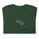Spanish Mosaic Lizard Embroidered T-Shirt - The Global Wanderer