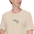 Spanish Mosaic Lizard Embroidered T-Shirt - The Global Wanderer