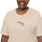 Spanish Mosaic Lizard Embroidered T-Shirt - The Global Wanderer