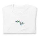 Spanish Mosaic Lizard Embroidered T-Shirt - The Global Wanderer