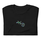 Spanish Mosaic Lizard Embroidered T-Shirt - The Global Wanderer