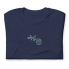 Spanish Mosaic Lizard Embroidered T-Shirt - The Global Wanderer