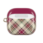 Stirling Berry Plaid AirPods 4 Case - The Global Wanderer