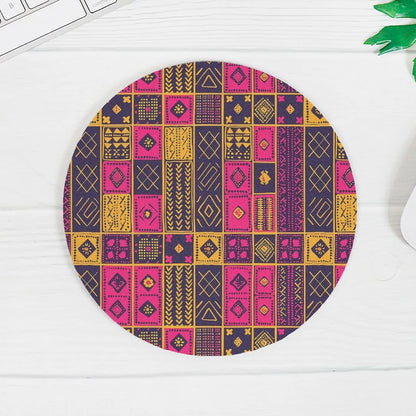 Ghanaian Kente Cloth Mouse Pad