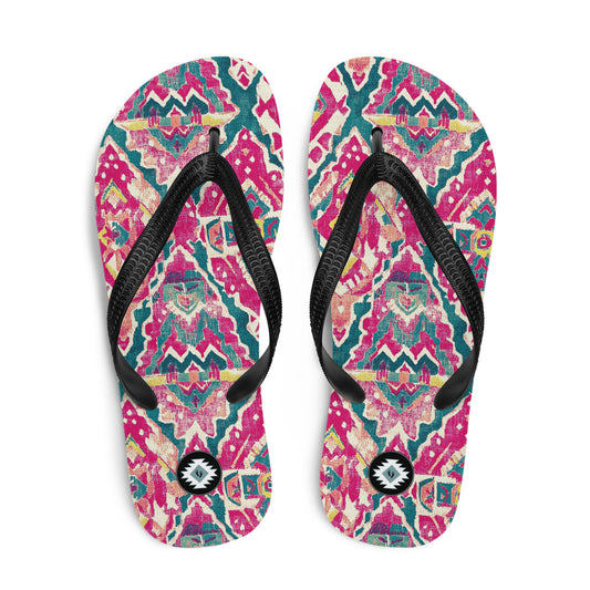 Turkish Kilim Flip Flops - The Global Wanderer