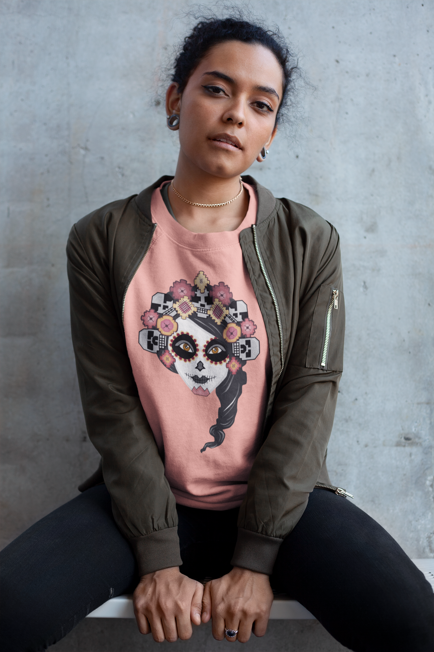 Mexican Catrina Sweatshirt