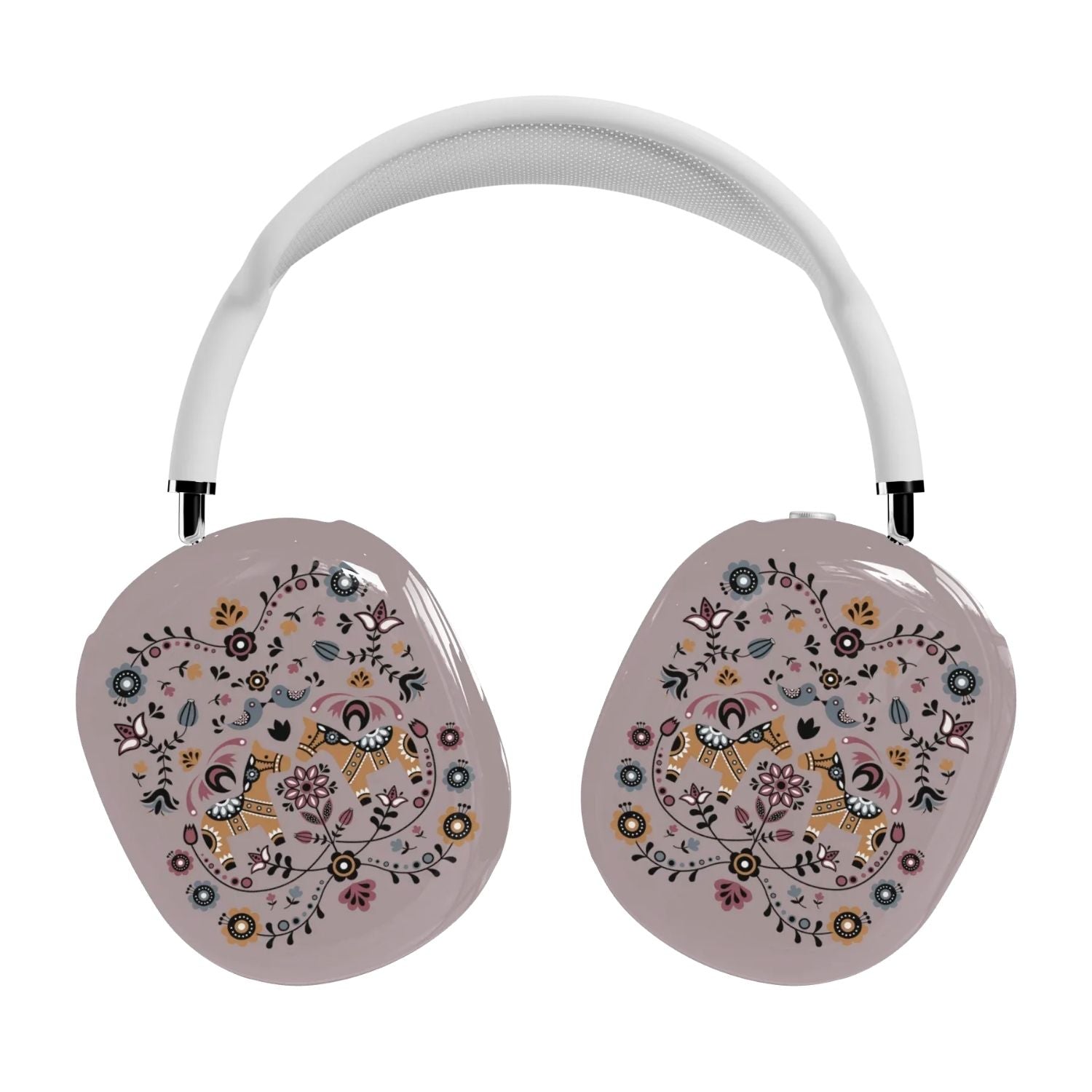 Swedish Dala Horse AirPods Max Case - Brown - The Global Wanderer