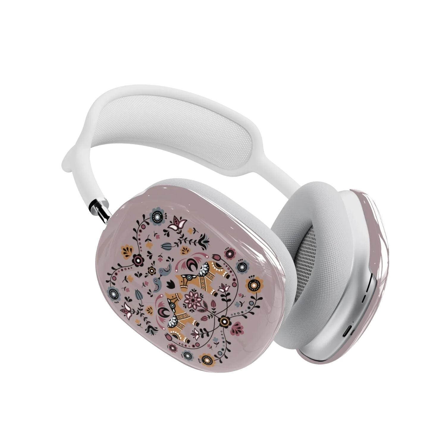 Swedish Dala Horse AirPods Max Case - Brown - The Global Wanderer