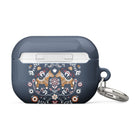 Swedish Dala Horse AirPod Pro 2 Case - Blue - The Global Wanderer