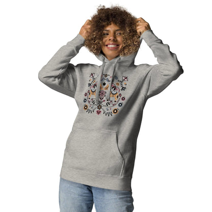 Swedish Dala Horse Hoodie - The Global Wanderer