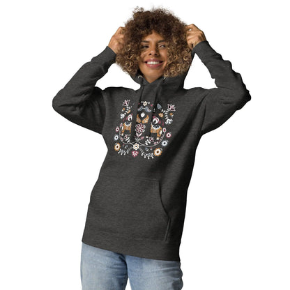 Swedish Dala Horse Hoodie - The Global Wanderer