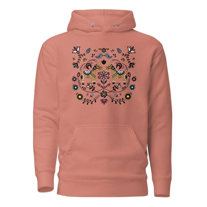 Swedish Dala Horse Hoodie - The Global Wanderer