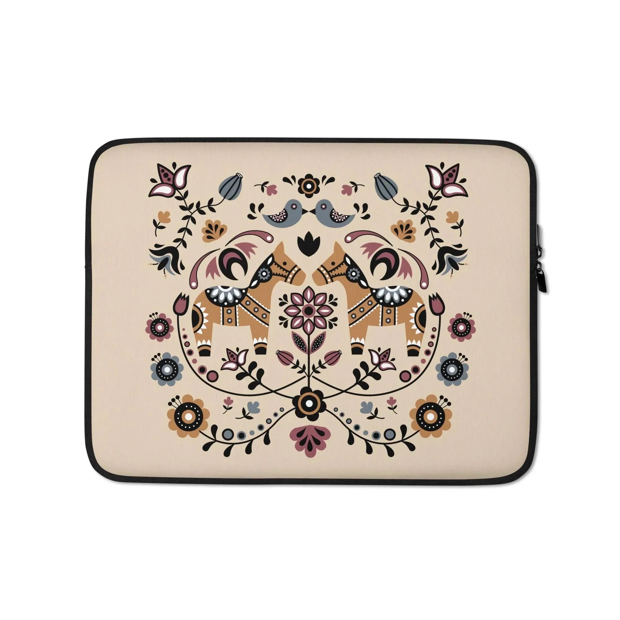 Swedish Dala Horse Laptop Case - The Global Wanderer