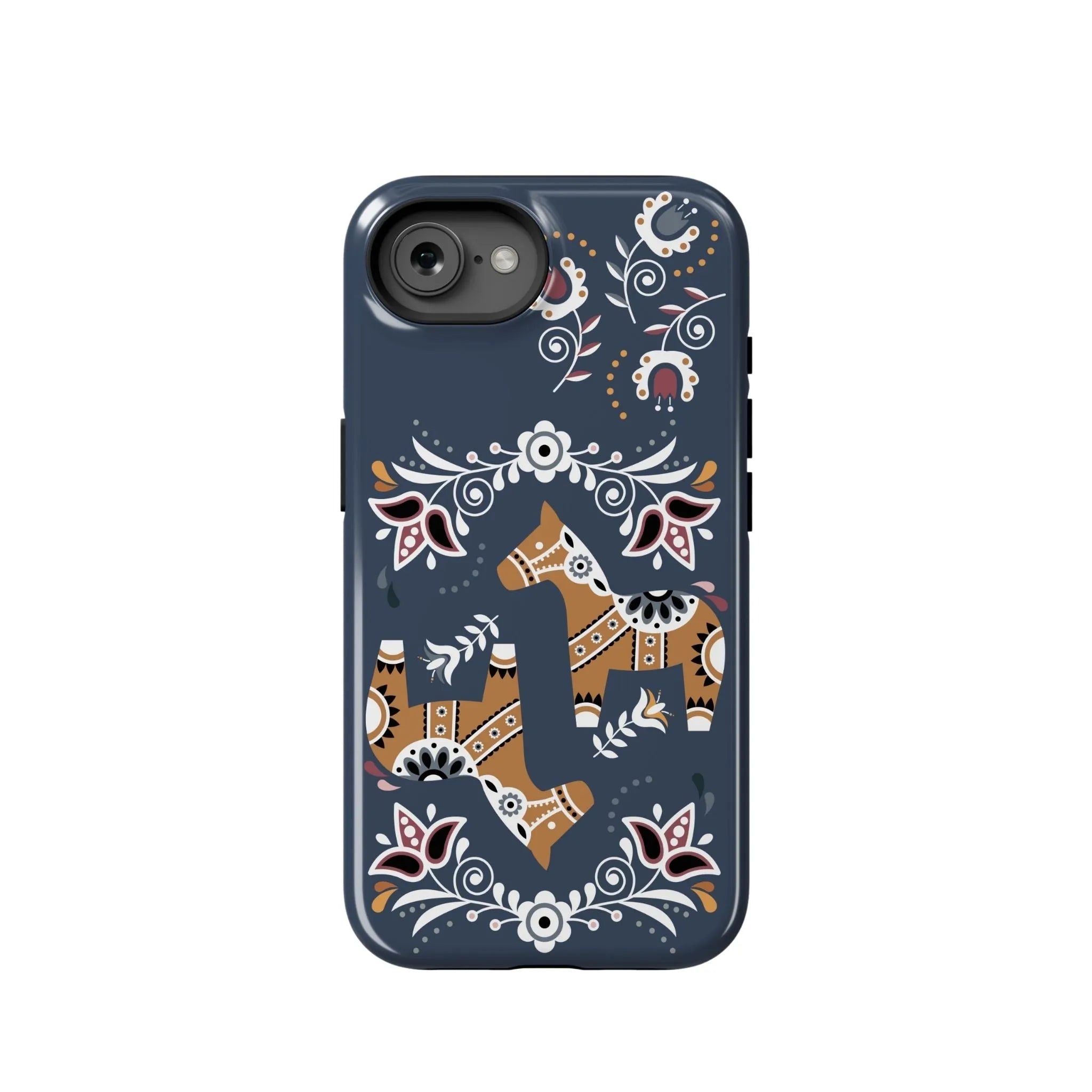 Swedish Dala Horse Tough MagSafe iPhone® Case - The Global Wanderer